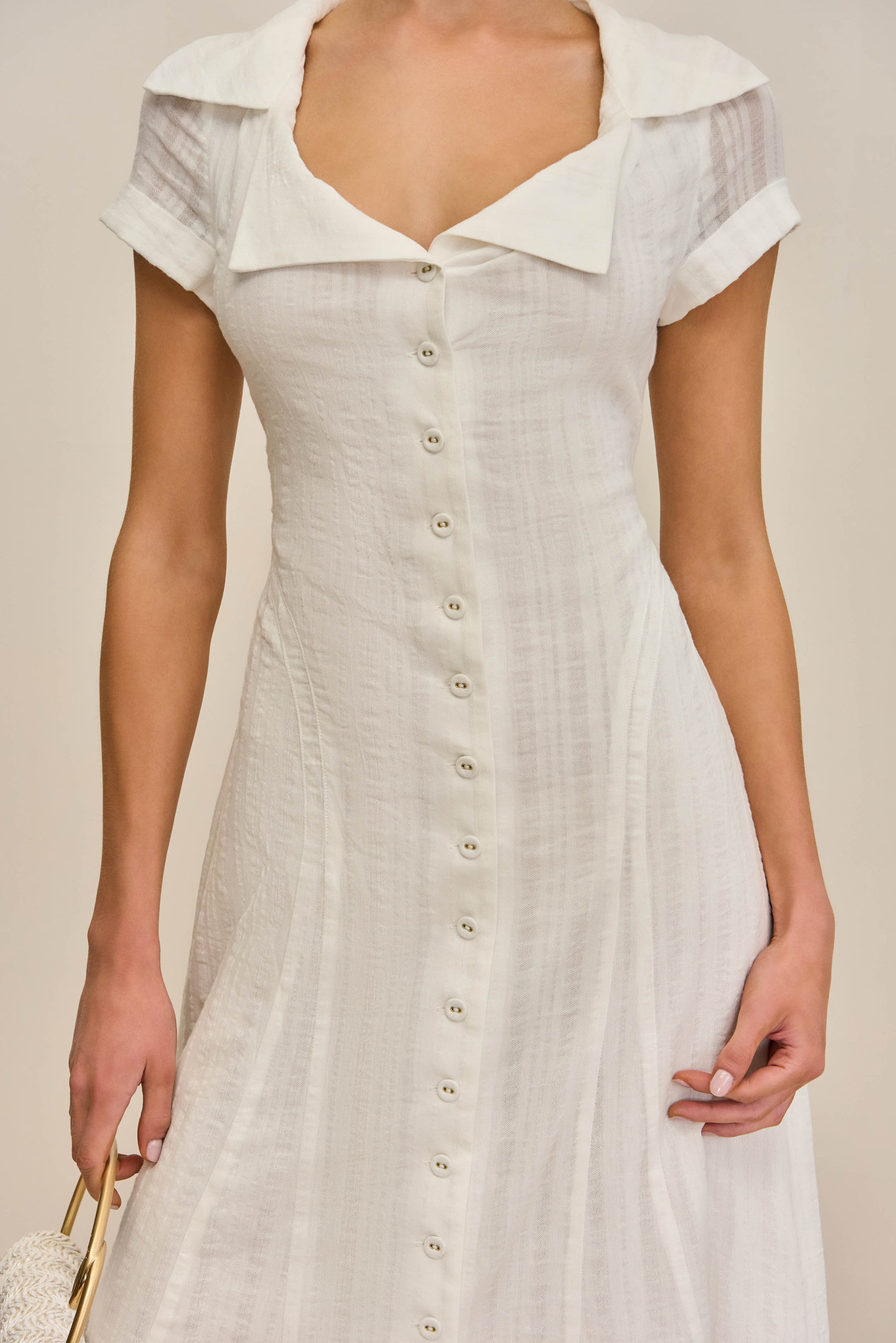 JEANIE DRESS - OFF WHITE