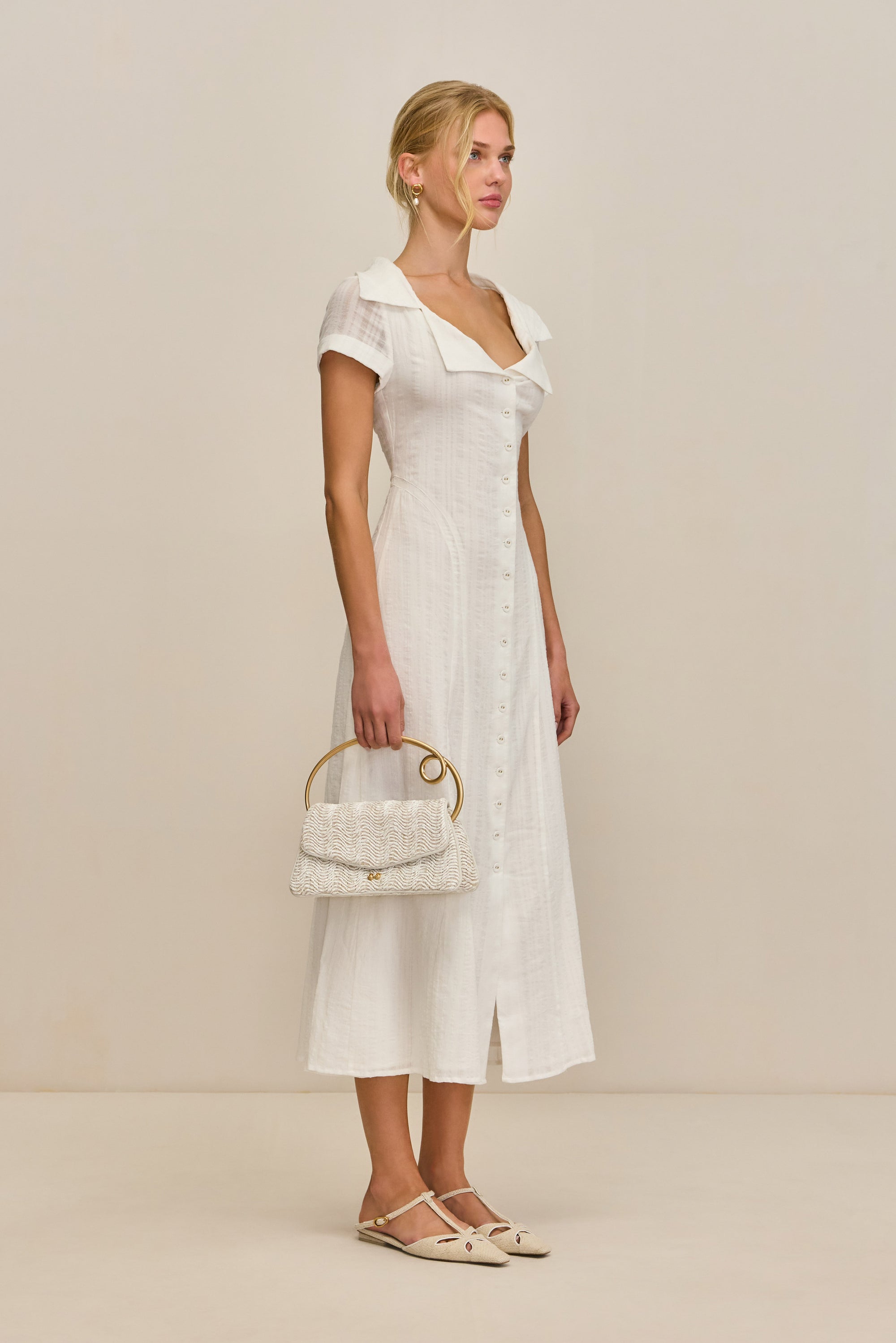 JEANIE DRESS - OFF WHITE