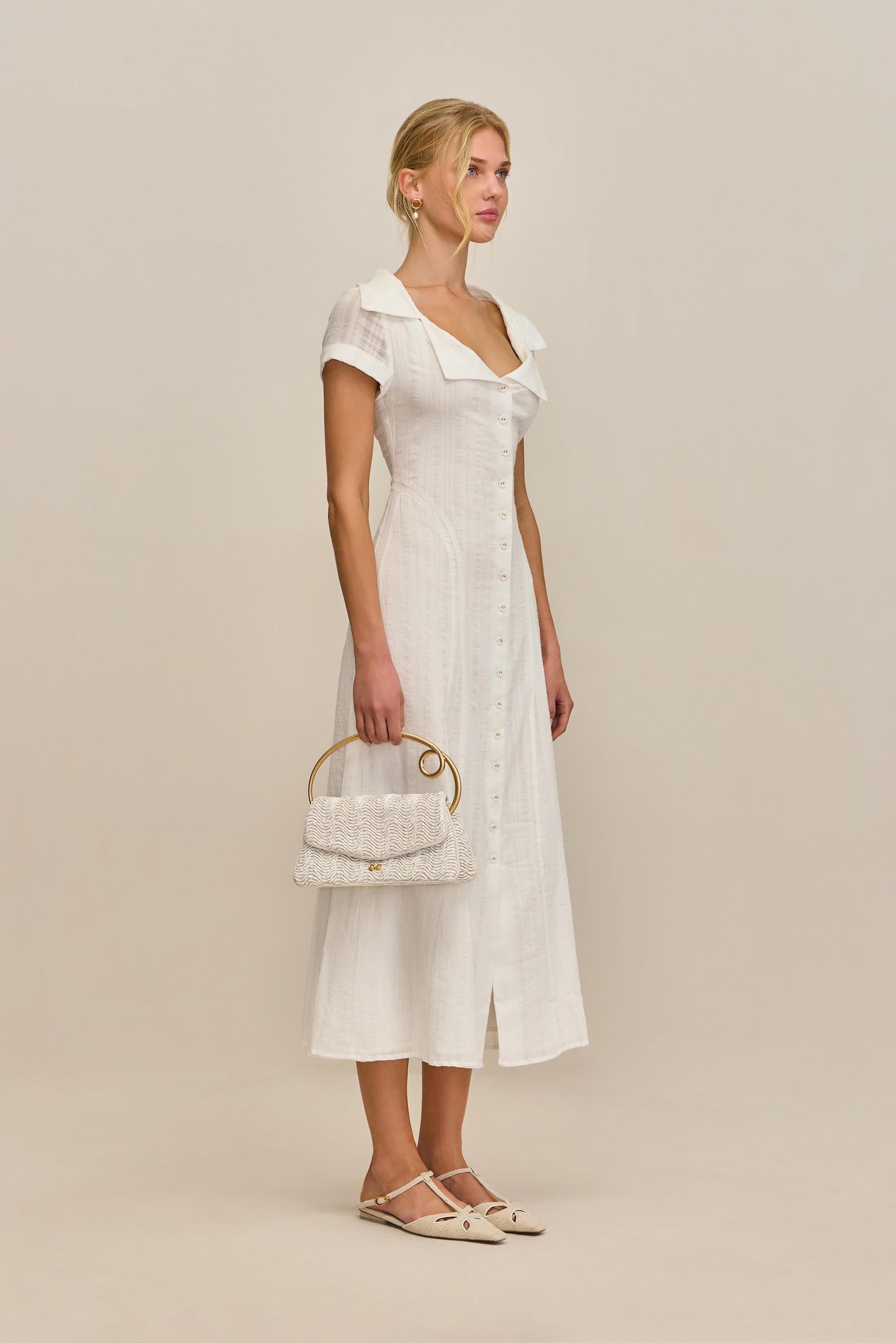JEANIE DRESS - OFF WHITE