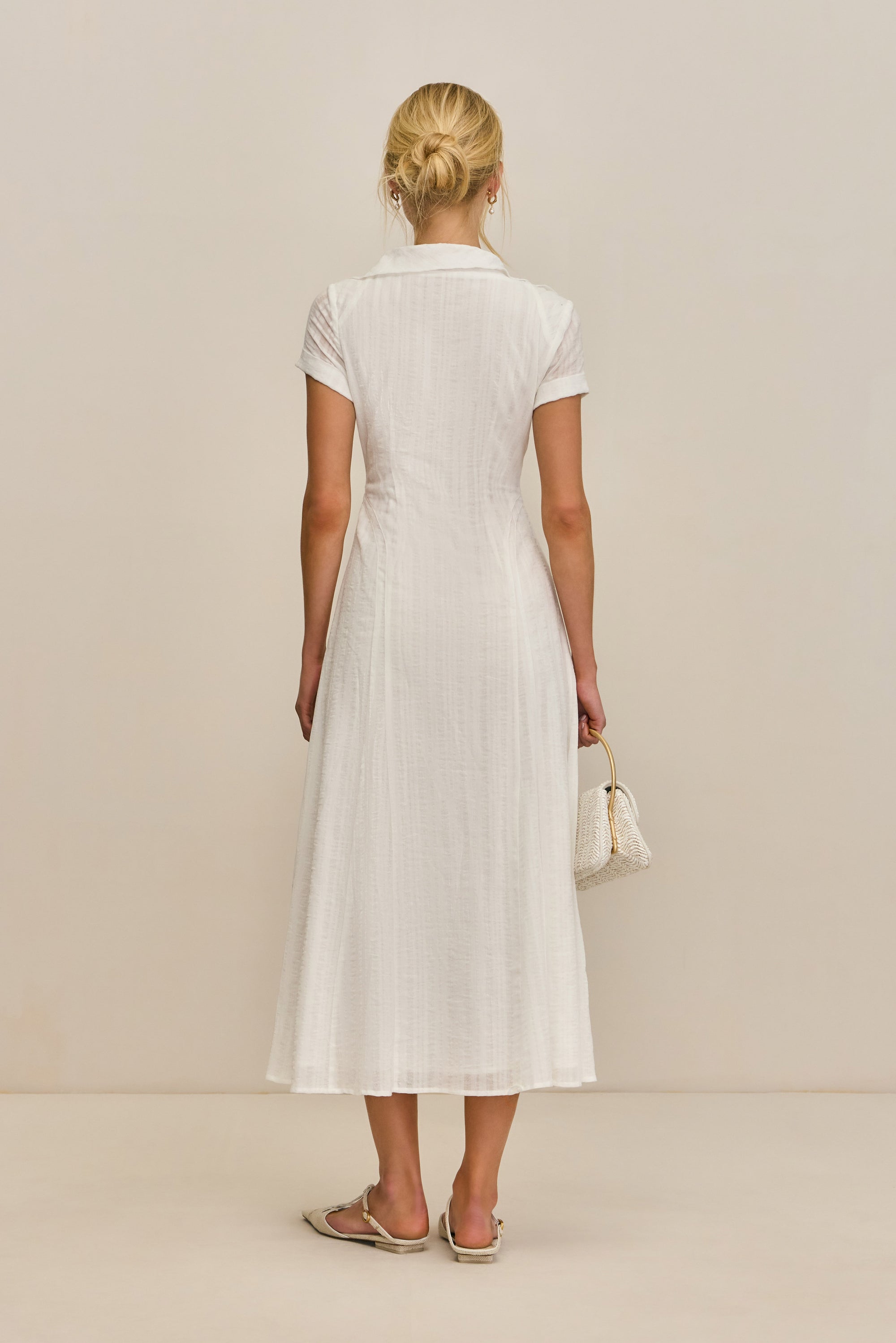 JEANIE DRESS - OFF WHITE
