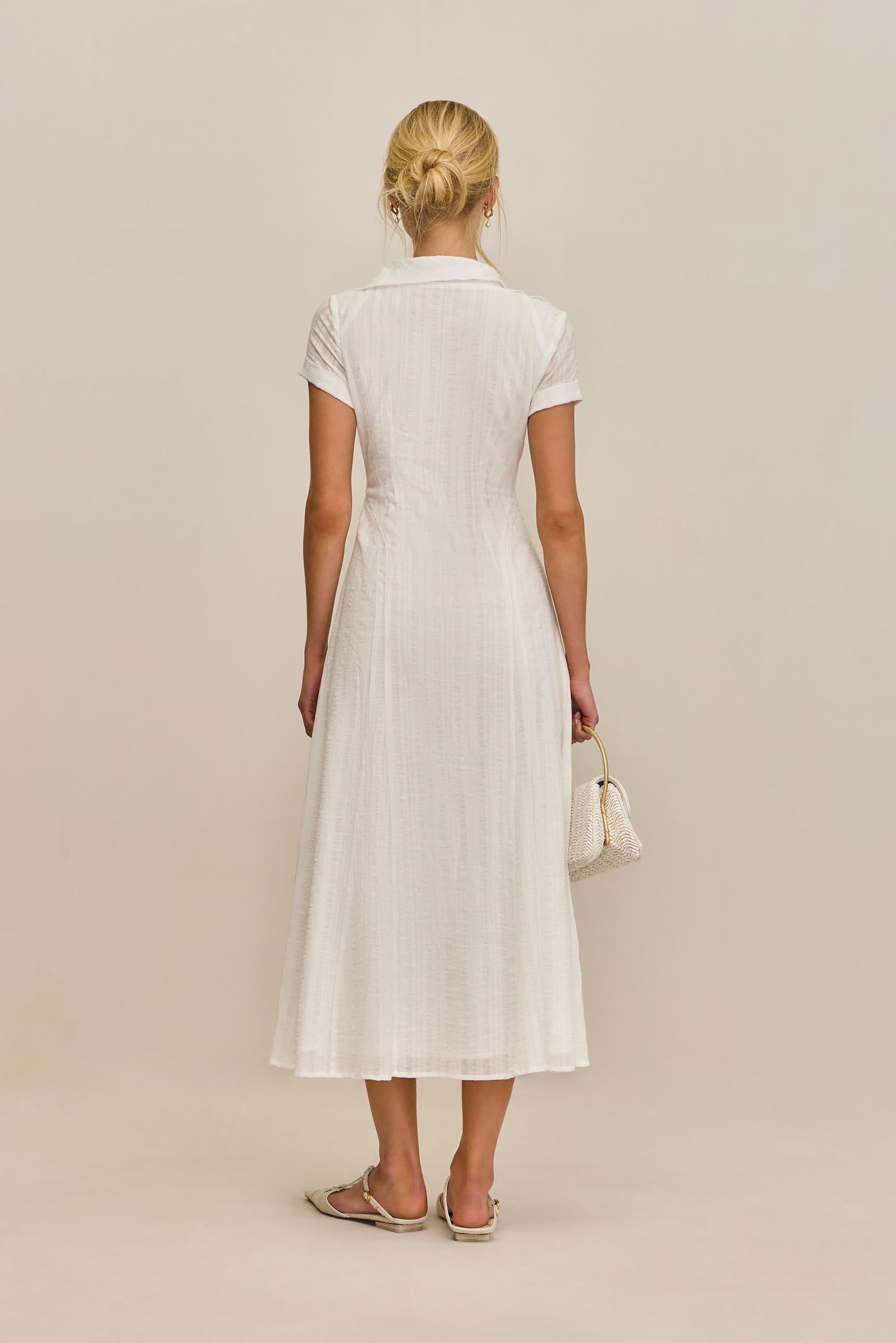 JEANIE DRESS - OFF WHITE