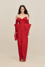 GEMMA GOWN - GARNET
