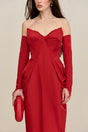 GEMMA GOWN - GARNET