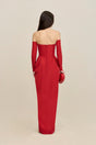 GEMMA GOWN - GARNET