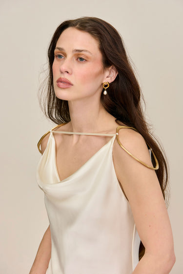 AZAELIA GOWN - OFF WHITE | AZAELIA GOWN - OFF WHITE | Secondary image