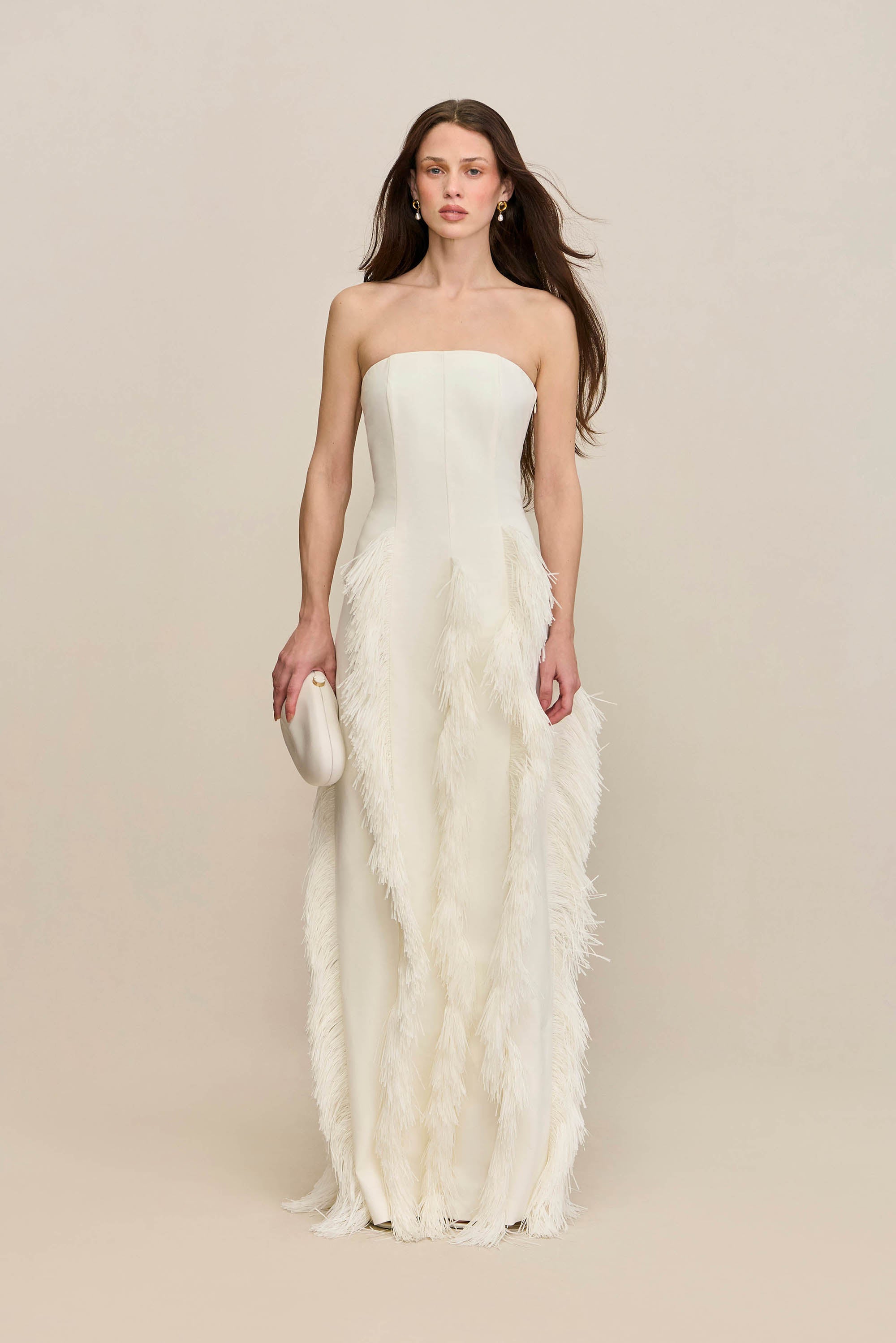 FREYA GOWN - OFF WHITE