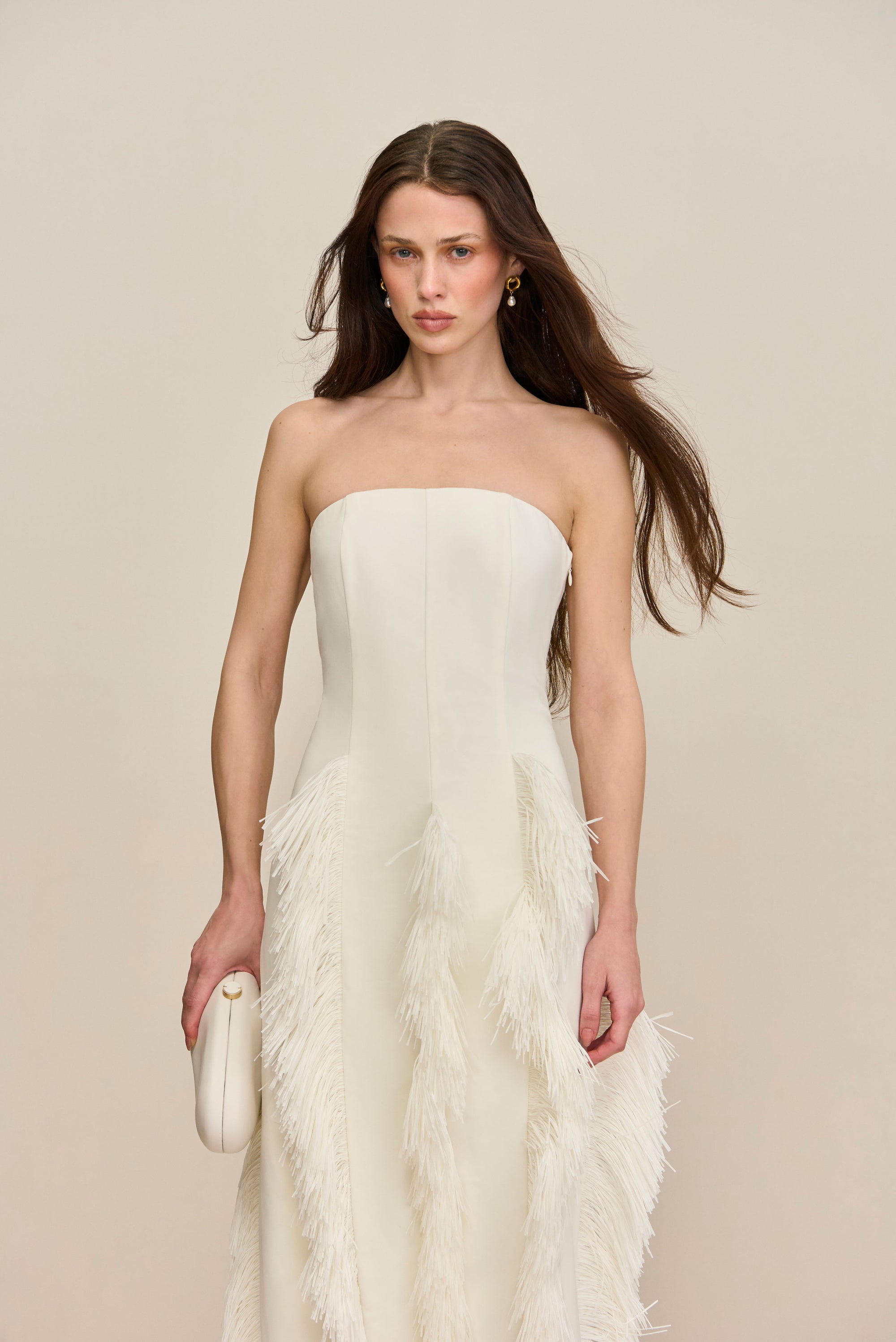 FREYA GOWN - OFF WHITE