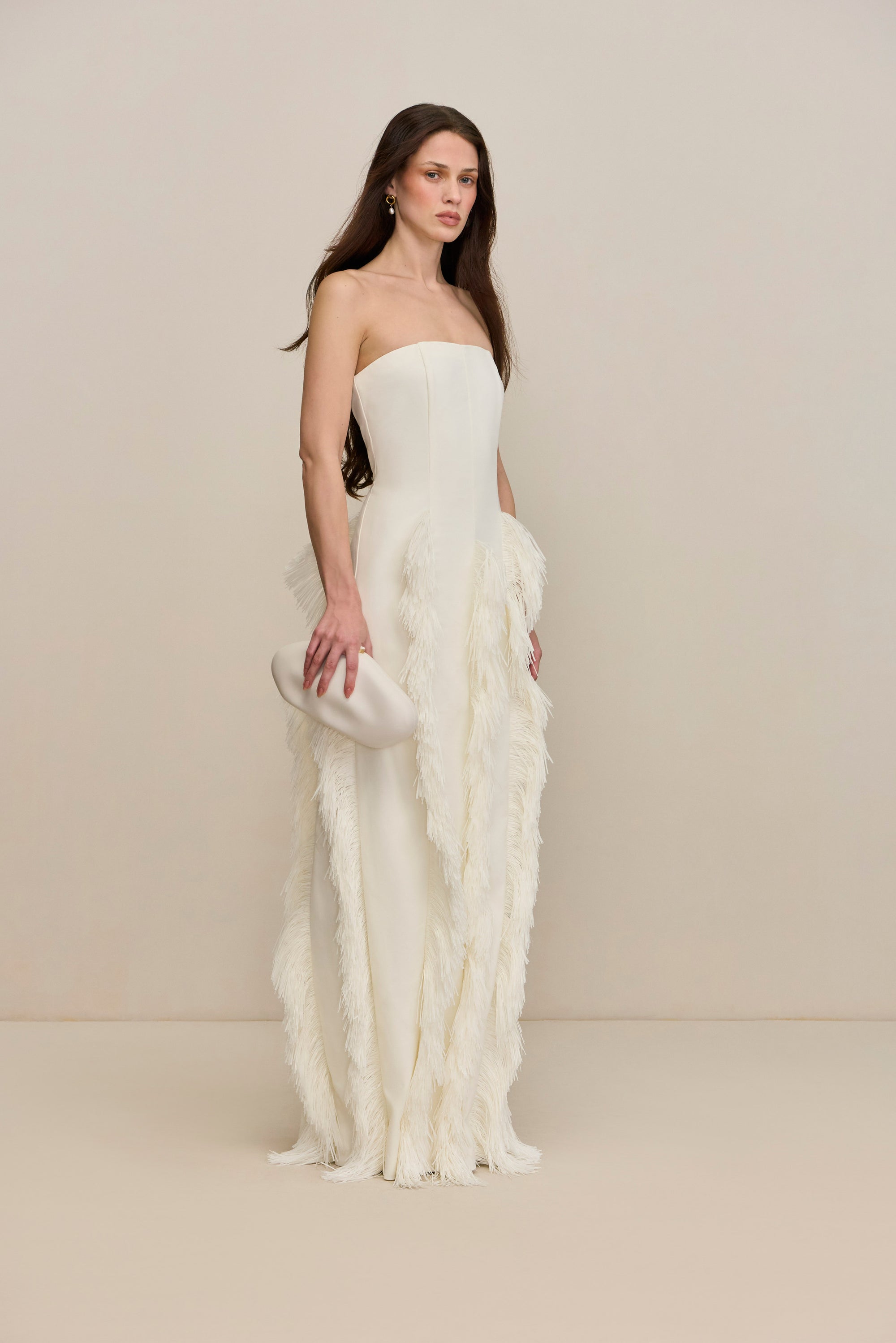 FREYA GOWN - OFF WHITE