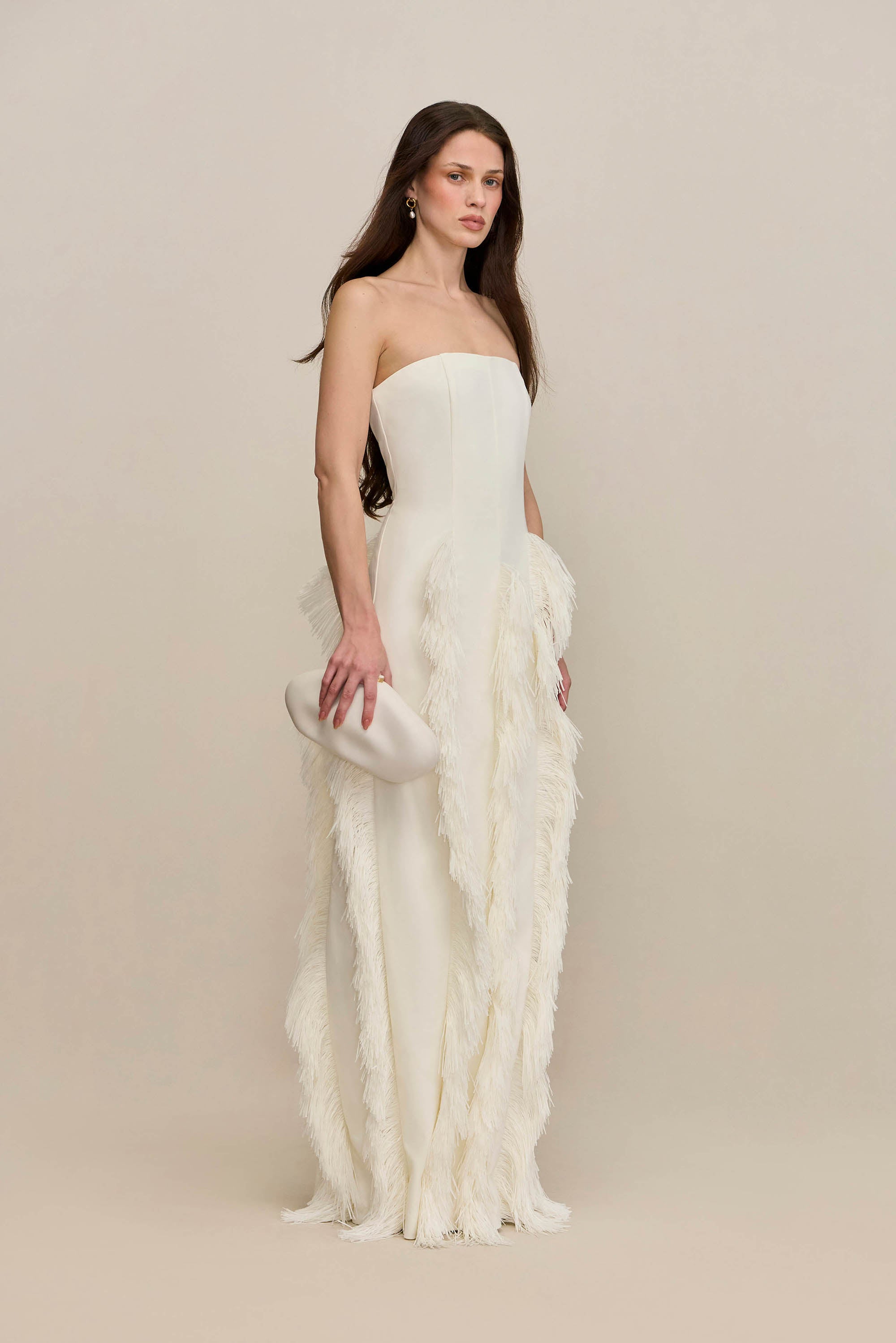 FREYA GOWN - OFF WHITE