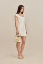 MICKIE DRESS - OFF WHITE