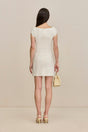 MICKIE DRESS - OFF WHITE