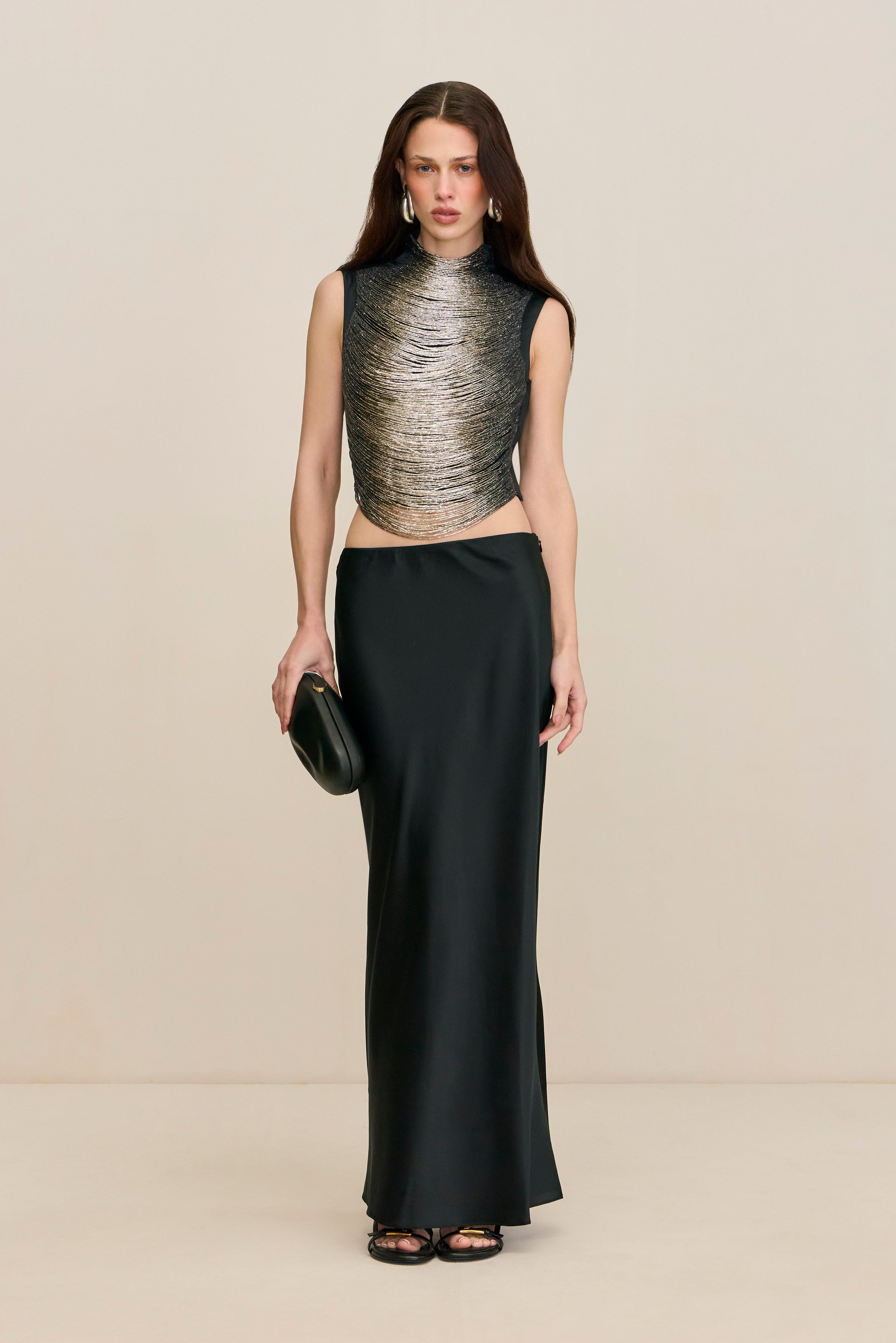 TARAJI TOP - BLACK