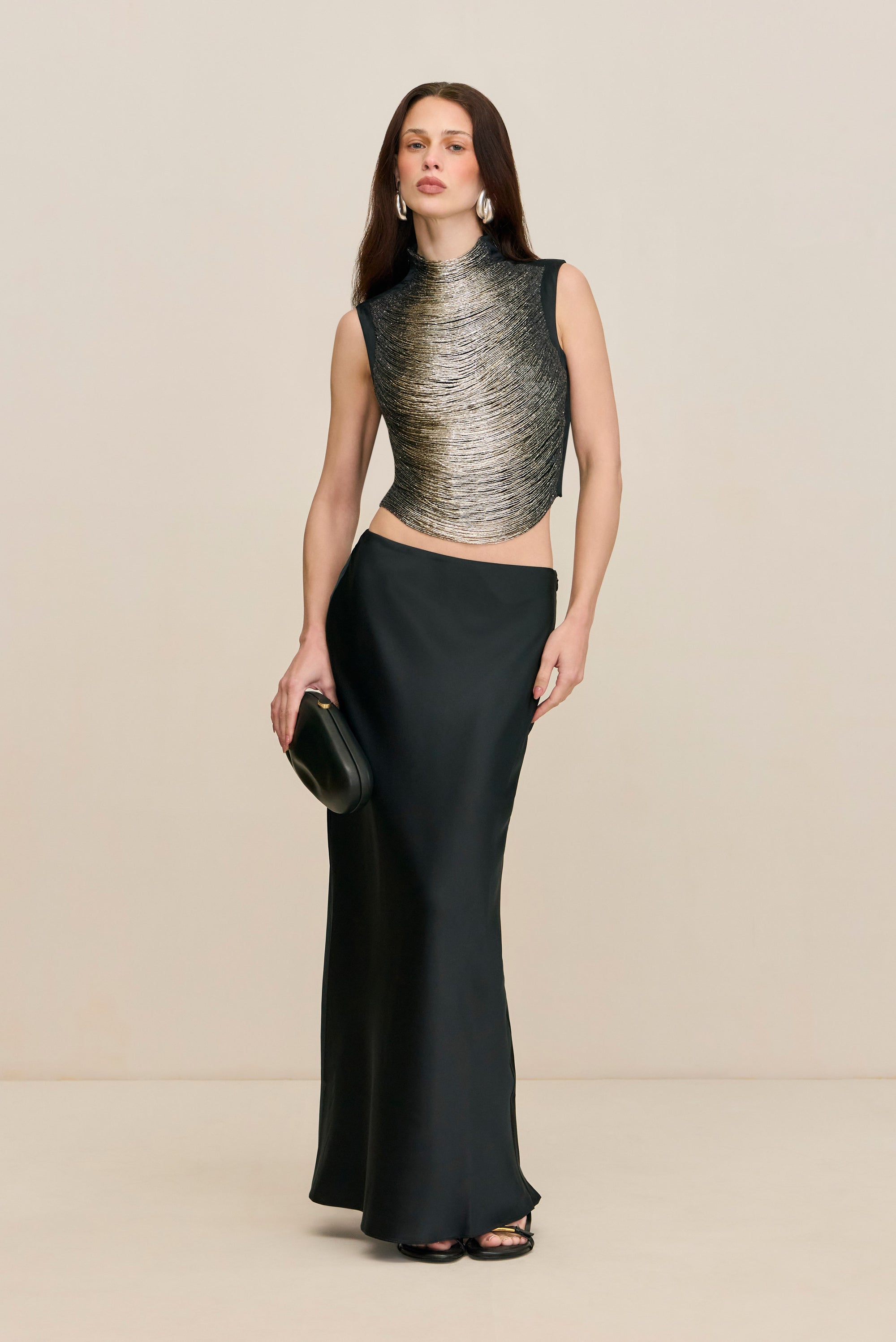 CHANTEL SKIRT - BLACK