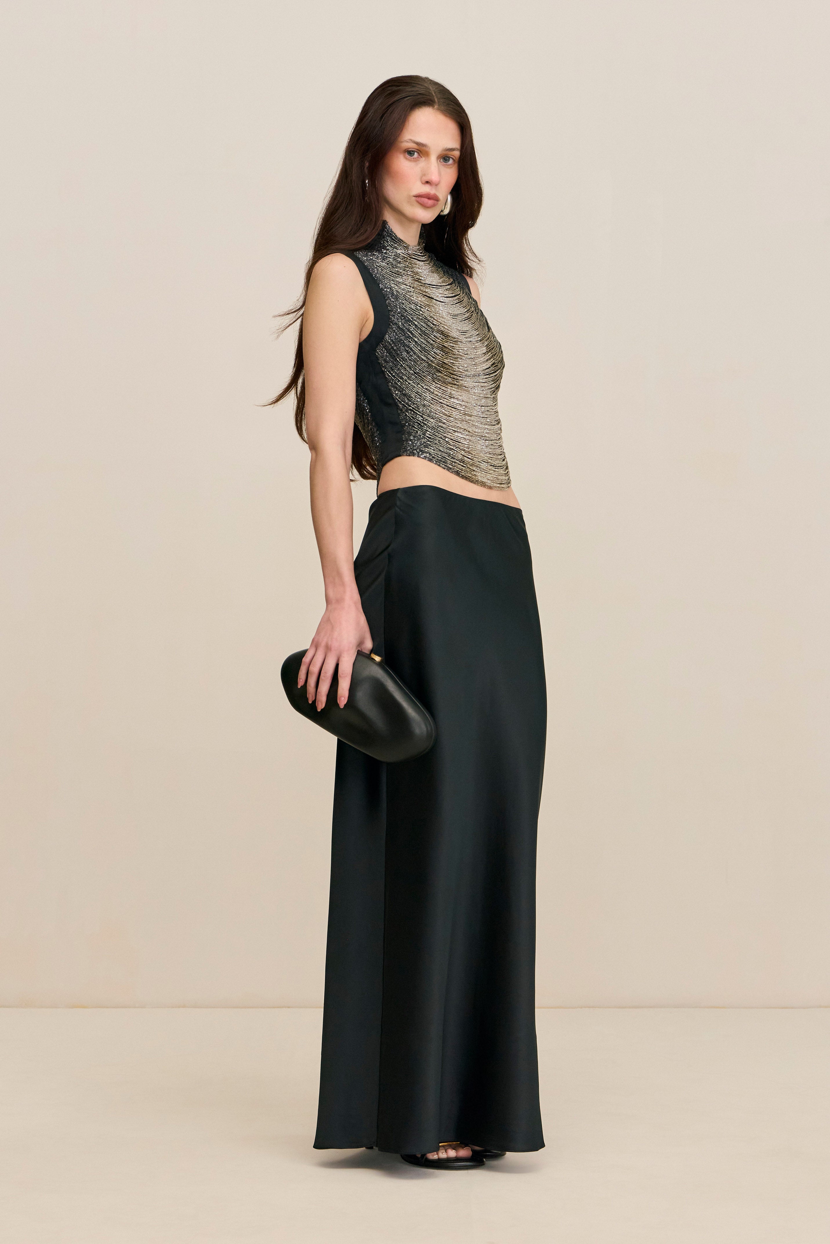 TARAJI TOP - BLACK
