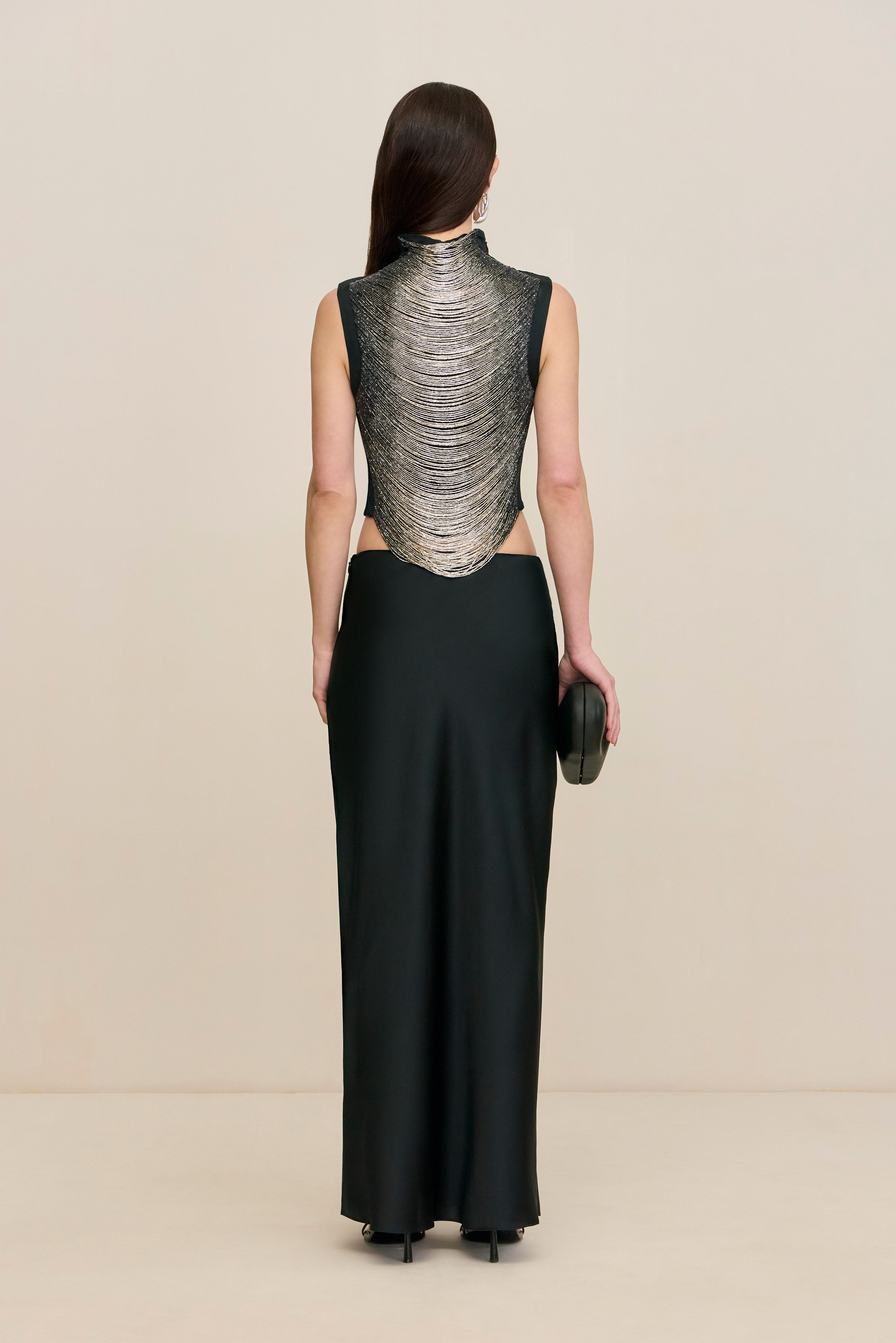 TARAJI TOP - BLACK
