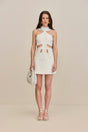 LILLIE KNIT DRESS - OFF WHITE