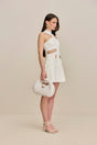 LILLIE KNIT DRESS - OFF WHITE