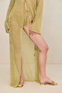 KAYTRA KNIT COVERUP - GOLD