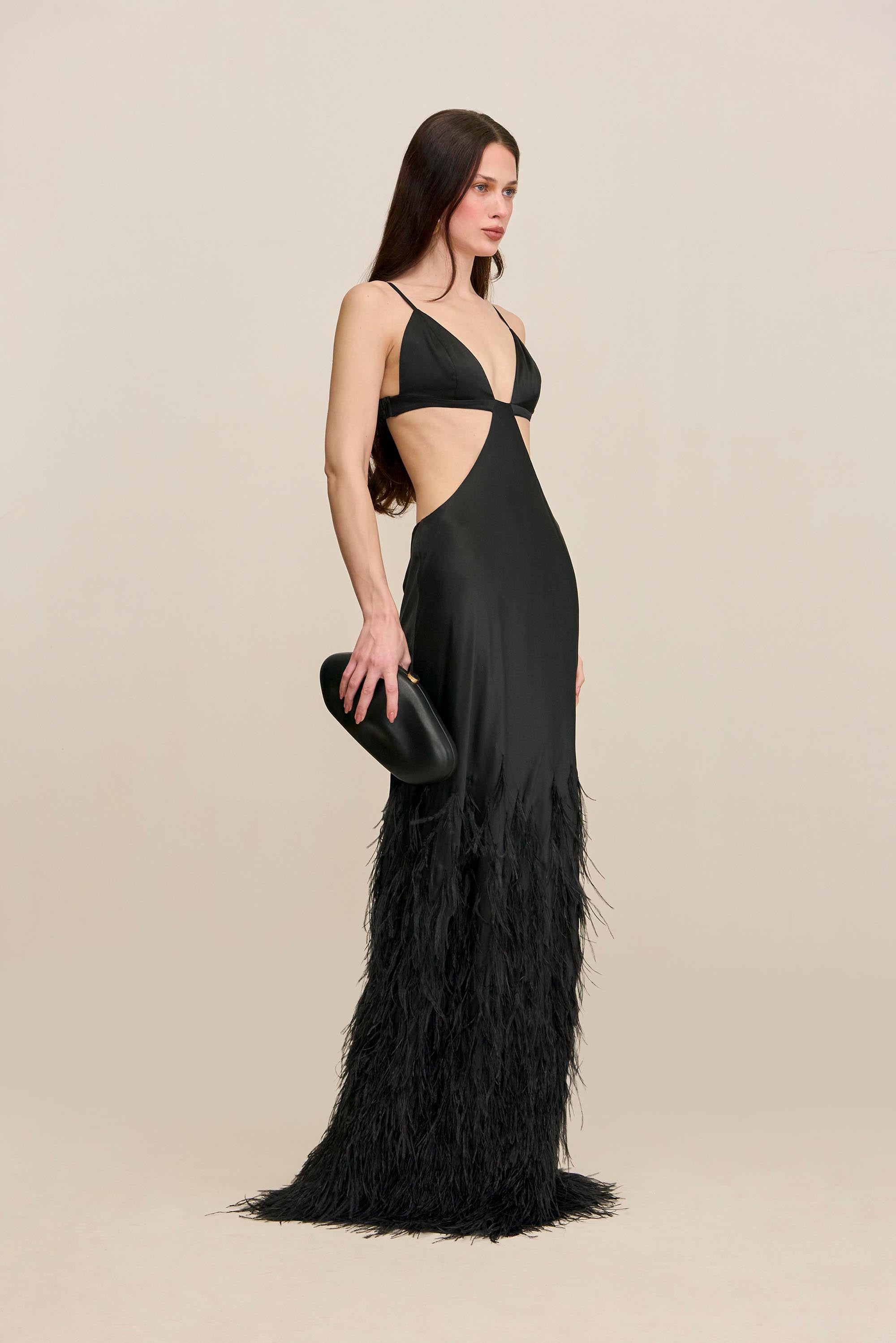 RAISA GOWN - BLACK