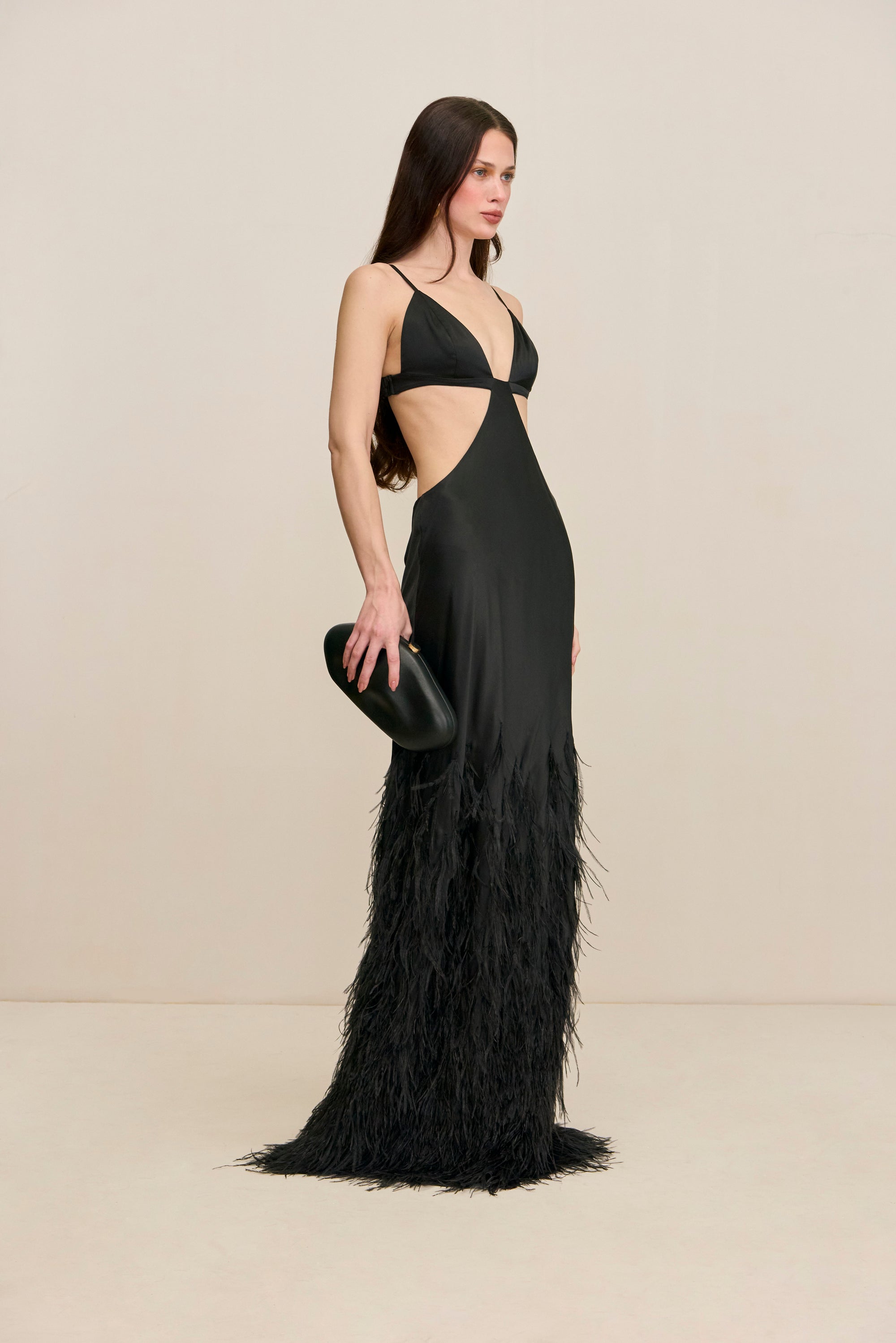 RAISA GOWN - BLACK