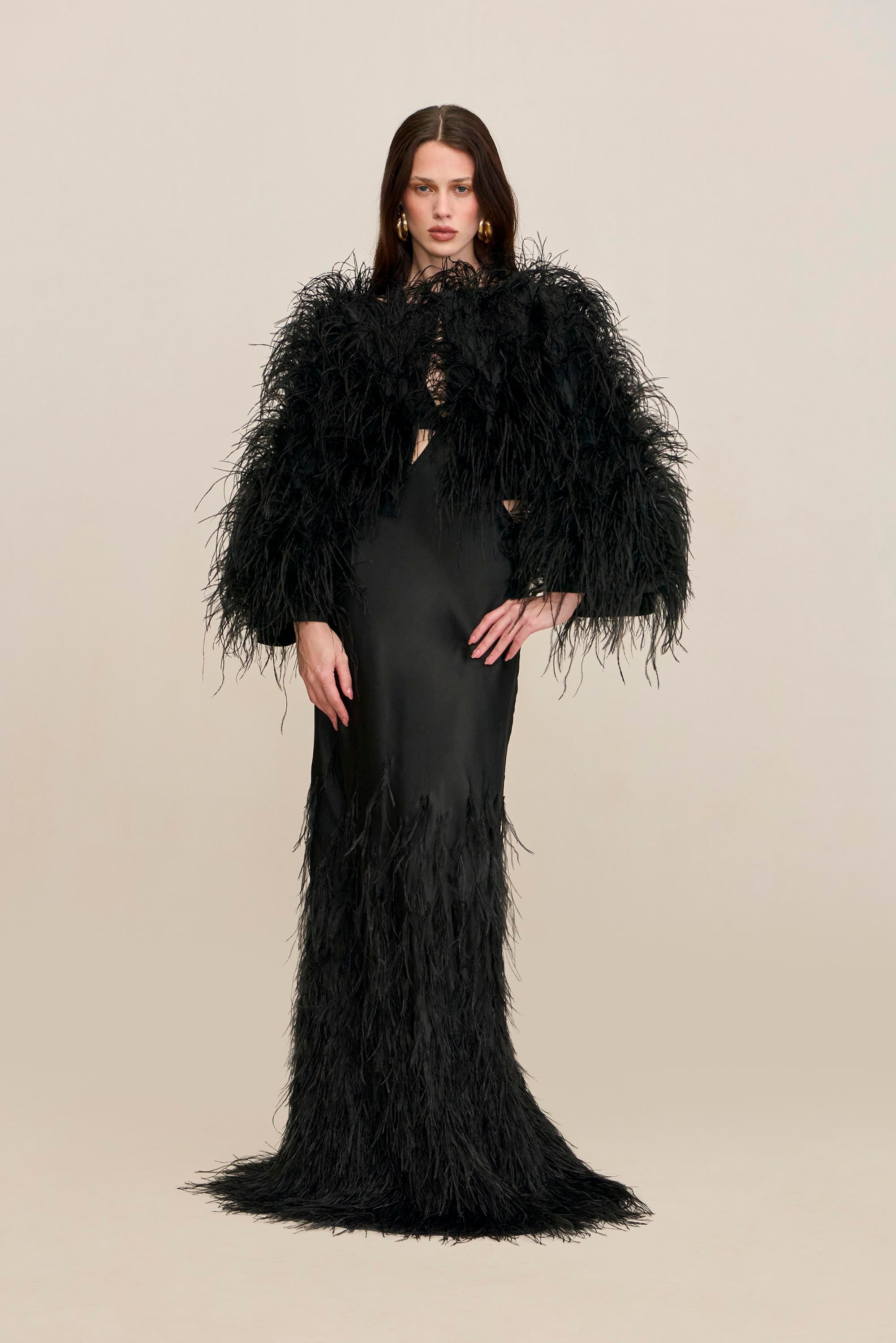 RAISA GOWN - BLACK