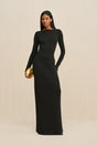 ROZALIA GOWN - BLACK