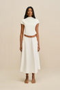 ELY SKIRT - OFF WHITE