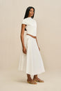 ELY SKIRT - OFF WHITE