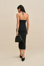 MELVILLE KNIT DRESS - BLACK