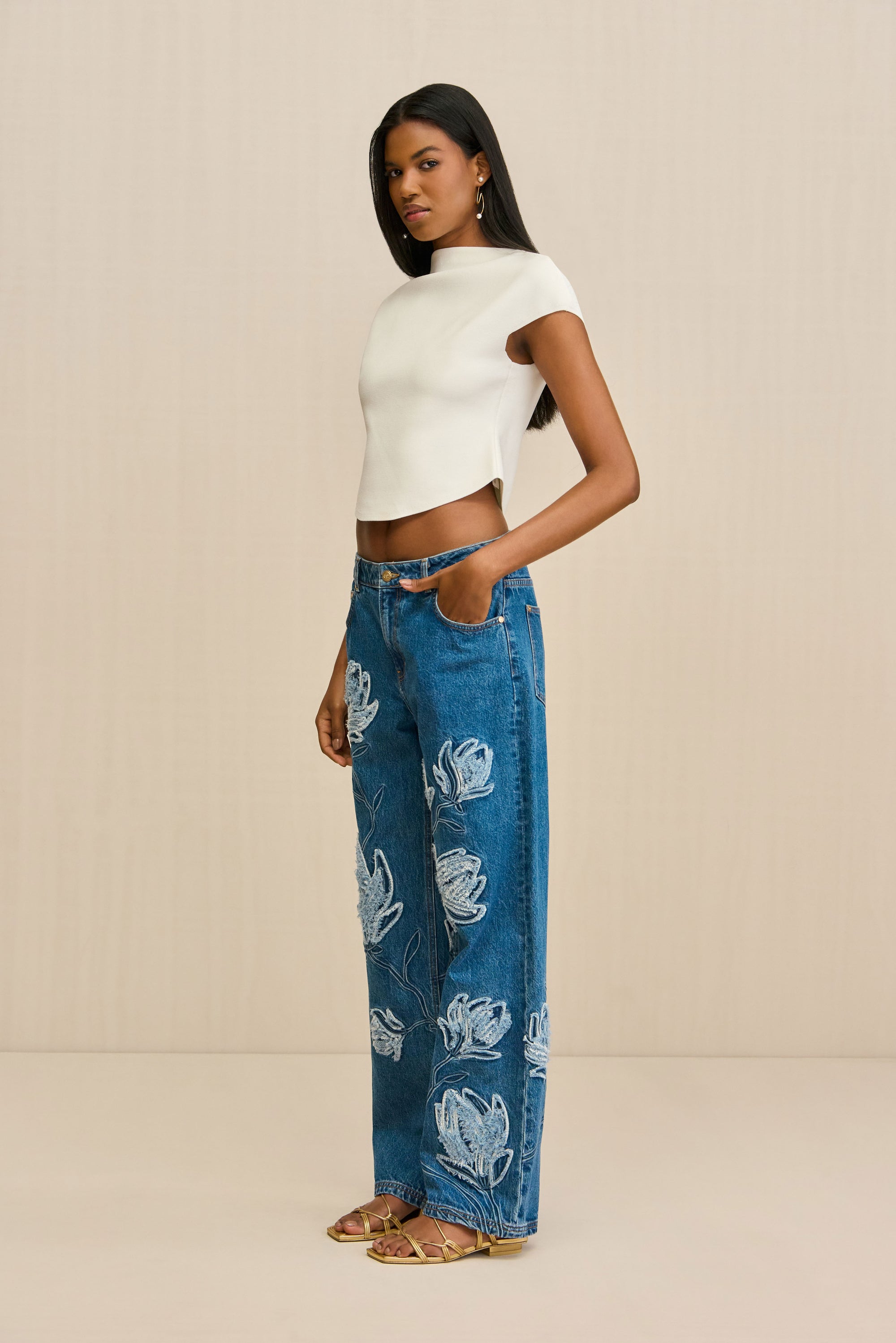 FLO JEAN - STONE WASH