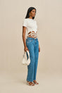 ERES KNIT TOP - OFF WHITE