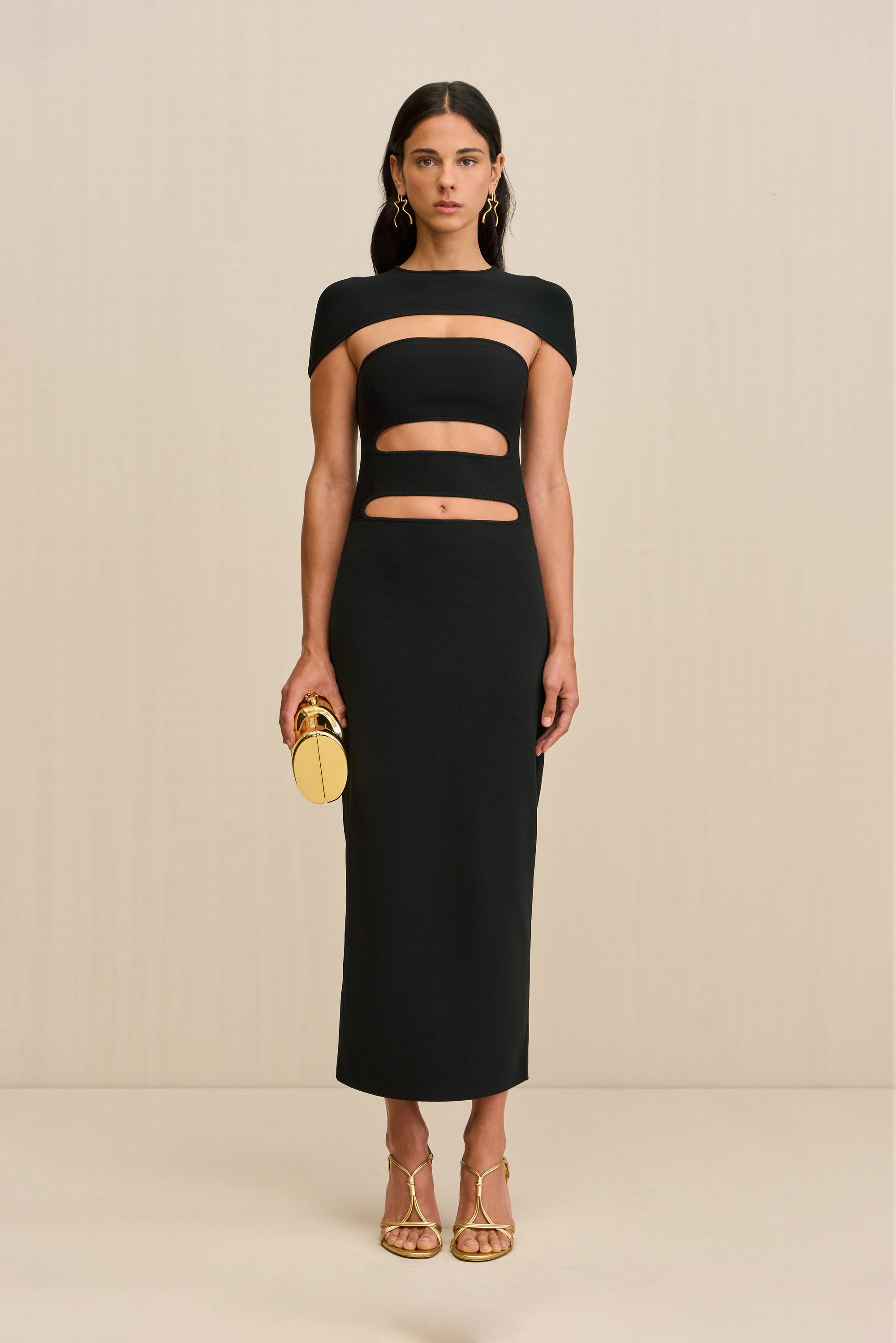 RIANNA DRESS - BLACK