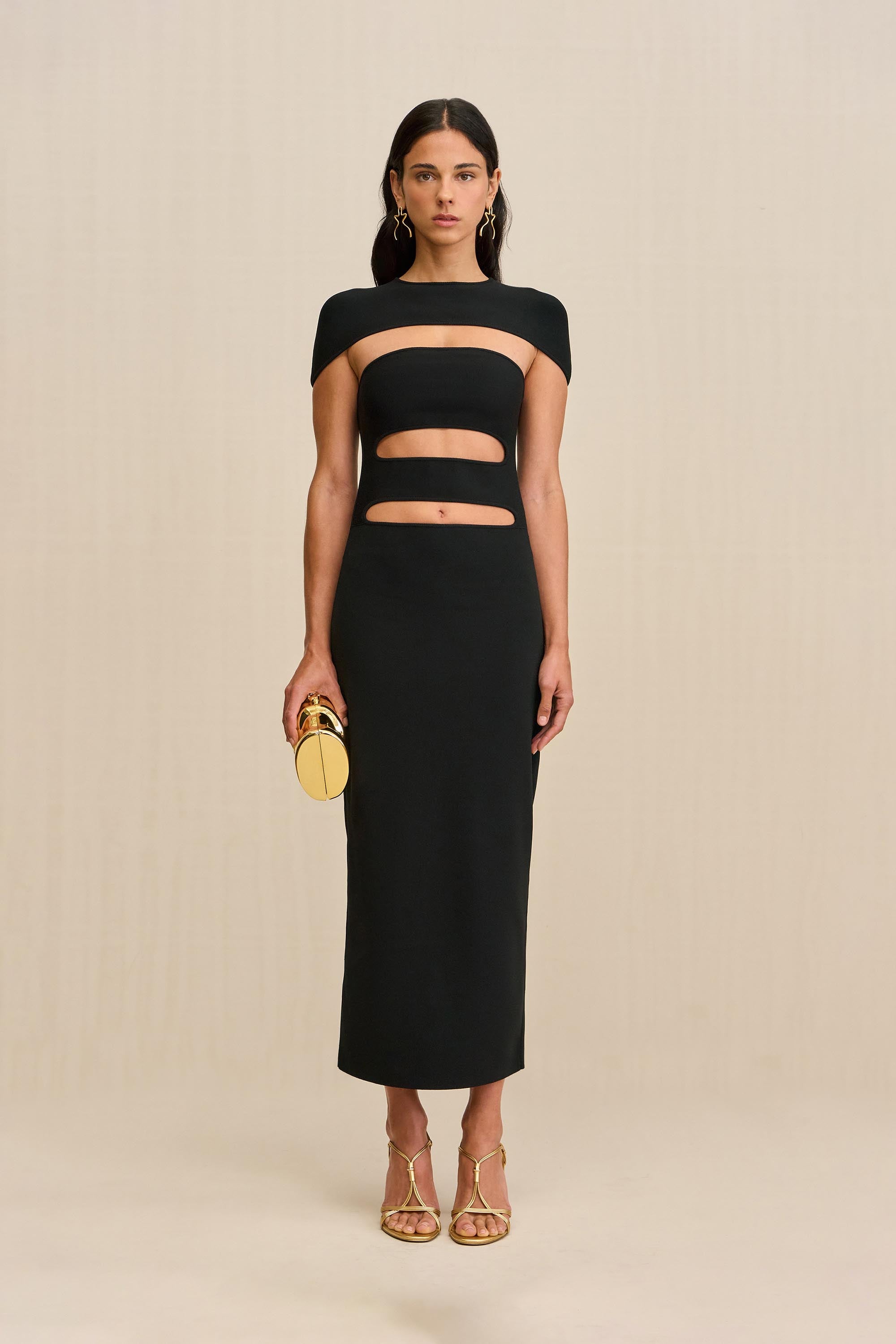 RIANNA DRESS - BLACK