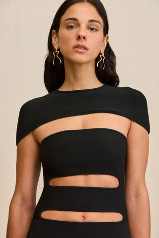 RIANNA DRESS - BLACK