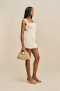 CHIMI KNIT DRESS - OFF WHITE