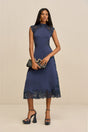 ANIMA DRESS - DEEP LAKE