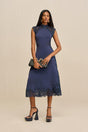 ANIMA DRESS - DEEP LAKE
