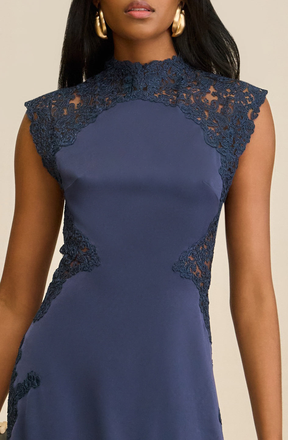 ANIMA DRESS - DEEP LAKE