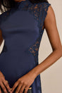 ANIMA DRESS - DEEP LAKE