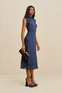 ANIMA DRESS - DEEP LAKE