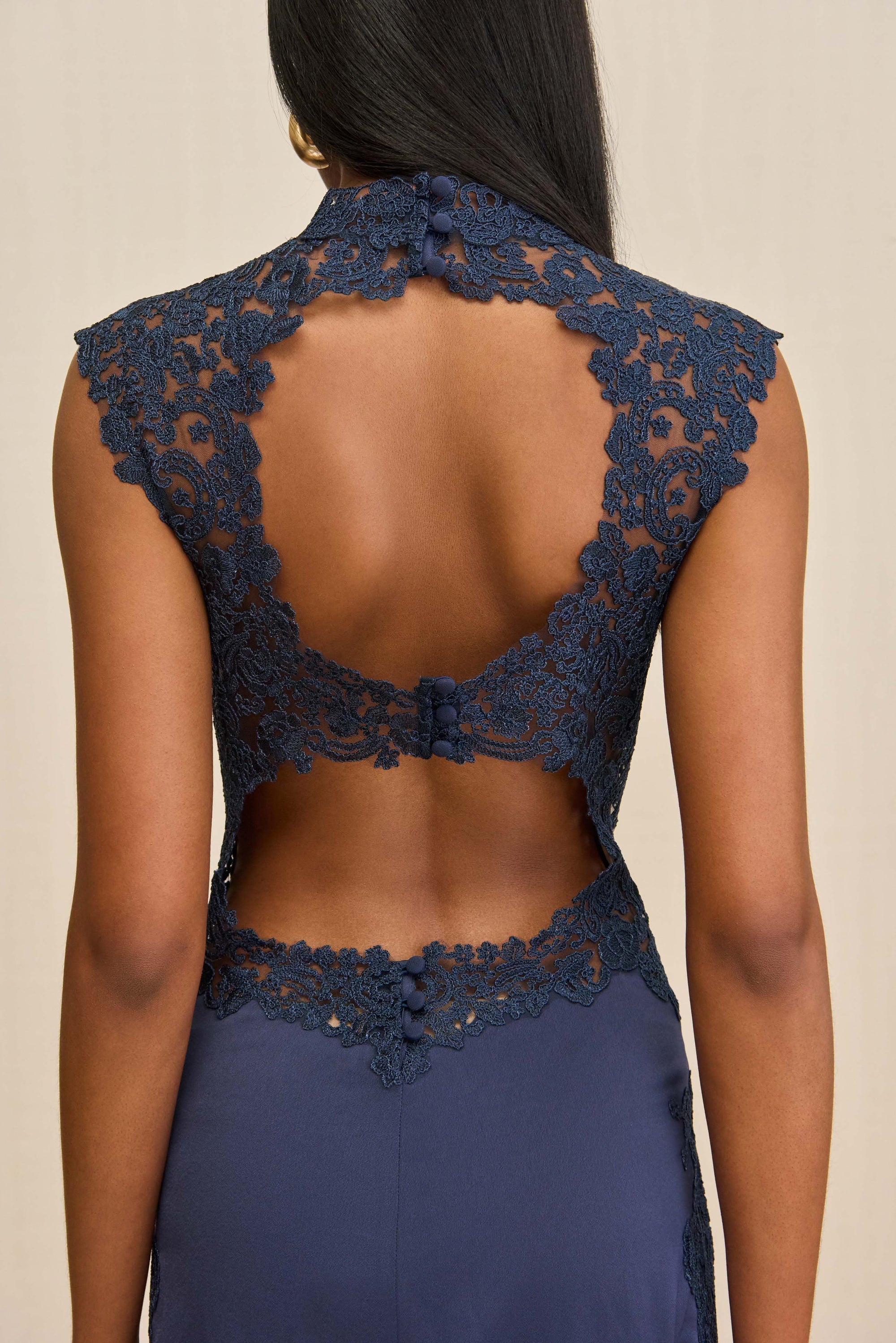 ANIMA DRESS - DEEP LAKE