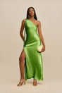 KEYA GOWN - PISTACHIO