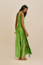 KEYA GOWN - PISTACHIO