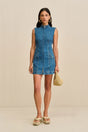 BIELLA DRESS - STONE WASH