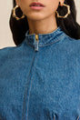 BIELLA DRESS - STONE WASH