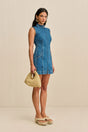 BIELLA DRESS - STONE WASH