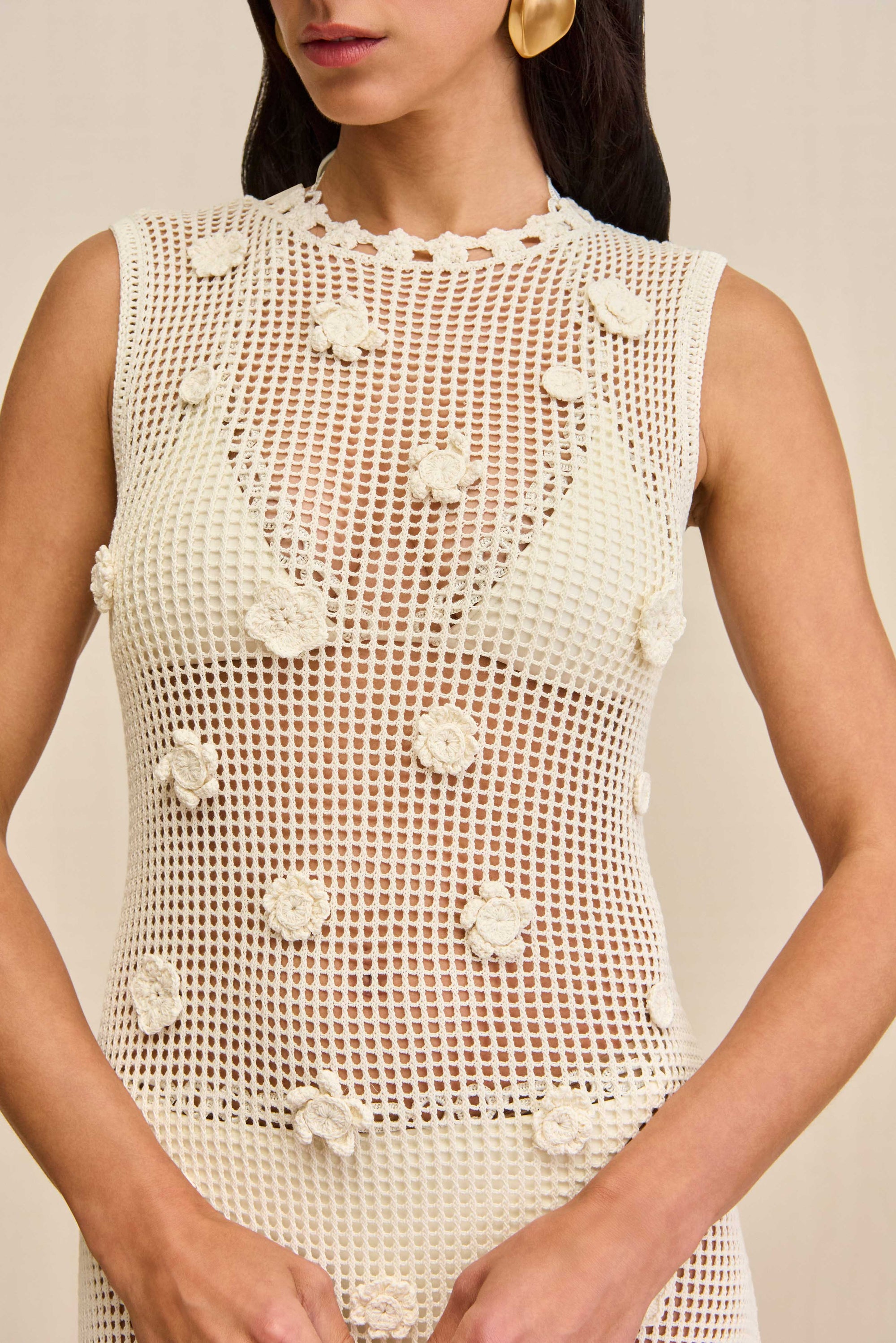 VERMEER DRESS - OFF WHITE