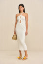AVERY KNIT DRESS - OFF WHITE