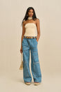 WALI KNIT TOP - BEACH