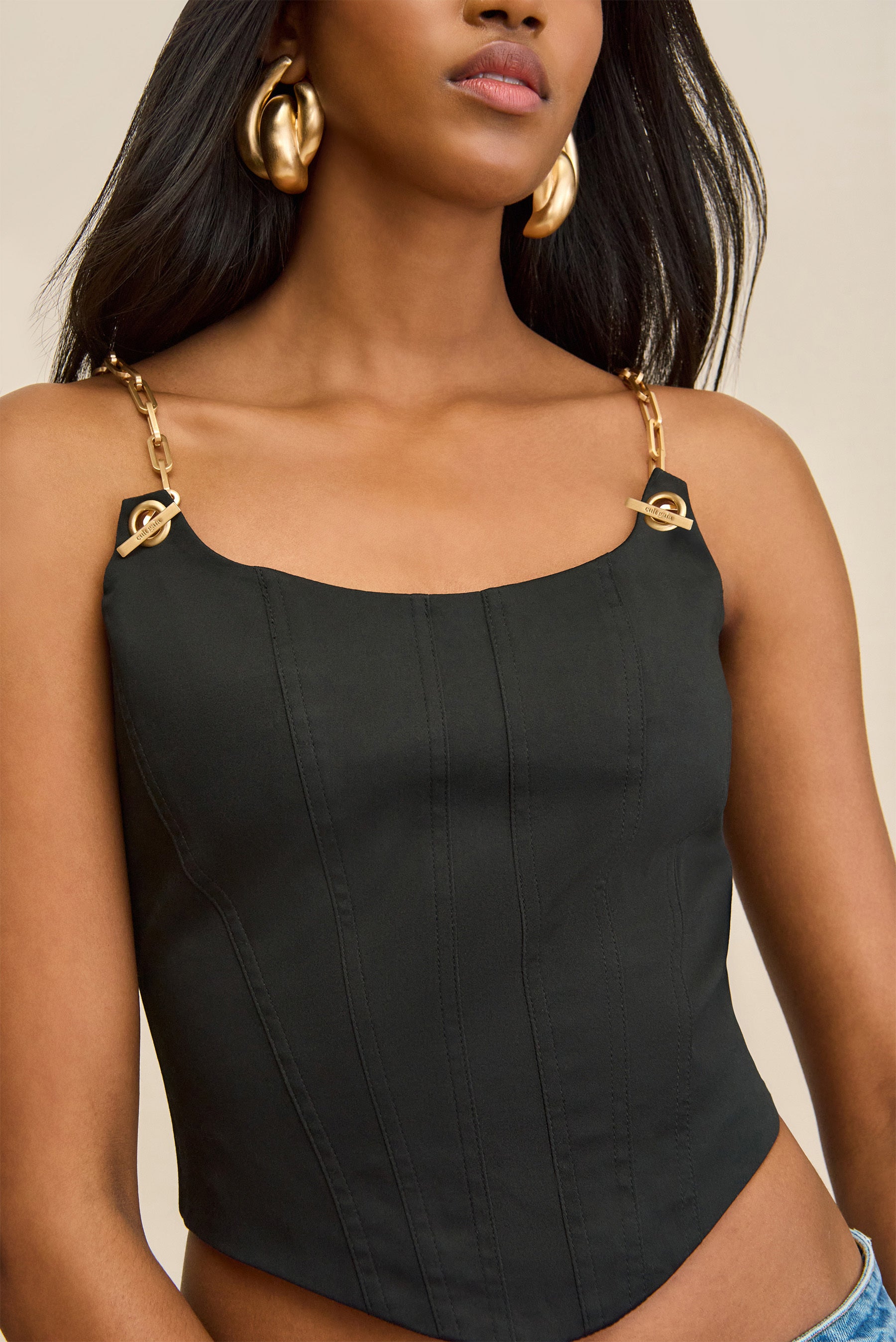 FIANNA TOP - BLACK